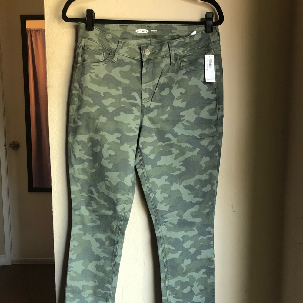 Camo old navy jeans